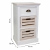 Dulap cu Sertare Alexandra House Living Alb Maro Lemn de paulownia Lemn MDF 30 x 68 x 40 cm