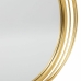 Espejo de pared Alexandra House Living Oro Metal Hierro Espejo 4 x 49 x 66 cm