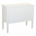 Chest of drawers Alexandra House Living White Rattan Fir wood MDF Wood 72 x 38 x 88 cm