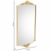 Specchio da parete Alexandra House Living Oro Metallo Ferro Specchio 3 x 107 x 50 cm