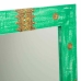 Espejo de pared Alexandra House Living Verde Dorado Vidrio Madera de mango 1 x 113 x 52 cm