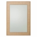 Zidno ogledalo Alexandra House Living Prirodno Drvo MDF 100 x 2 x 70 cm