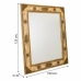 Miroir mural Alexandra House Living Bois de manguier 3 x 125 x 109 cm