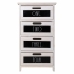 Cassettiera Alexandra House Living Bianco Legno di paulownia 29 x 73 x 40 cm