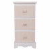 Caisson à Tiroirs Alexandra House Living Blanc Bois MDF 26 x 60 x 31 cm