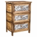 Cassettiera Alexandra House Living Marrone Legno Legno di paulownia 29 x 58 x 40 cm