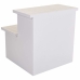 Stolček Alexandra House Living Bela Les pavlovnije Les MDF 34 x 34 x 34 cm Stopnice