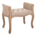 Hocker Alexandra House Living Creme Kautschukholz 48 x 60 x 71 cm