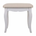 Taburete Alexandra House Living Balts Brūns Priede Koks MDF 31 x 41 x 42 cm