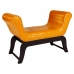 Stol Alexandra House Living Orange Polyuretan Træ MDF 40 x 65 x 90 cm