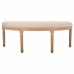 Panca Alexandra House Living Crema Legno d'albero della gomma 45 x 48 x 125 cm