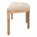 Panca Alexandra House Living Crema Legno d'albero della gomma 45 x 48 x 125 cm