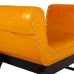 Hocker Alexandra House Living Orange Polyurethan Holz MDF 40 x 65 x 90 cm