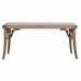 Panca Alexandra House Living Grigio Legno d'albero della gomma 37 x 47 x 110 cm