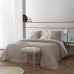 Banqueta Alexandra House Living Beige Goma Madera 41 x 48 x 41 cm