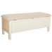 Banqueta Alexandra House Living Beige Esponja Madera de abeto 43 x 48 x 120 cm