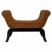 Bench Alexandra House Living Brown Polyurethane MDF Wood 40 x 65 x 90 cm