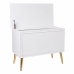 Banc de coffre Alexandra House Living Doré Bois MDF 41 x 62 x 83 cm