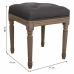 Banqueta Alexandra House Living Gris Goma Madera 41 x 48 x 41 cm