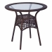 Conjunto de mesa com 2 cadeiras Alexandra House Living Castanho