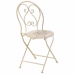 Ensemble Table + 2 Chaises Alexandra House Living Blanc 60 x 75 x 60 cm