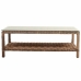 Conjunto de Mesa com 2 Poltronas Alexandra House Living Castanho Natural 4 Peças