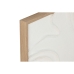 Painting Home ESPRIT White Abstract Scandinavian 80 x 4 x 80 cm (2 Units)