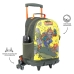 Trolley per la Scuola Totto MJ03BWM003-2310-4DJL Giallo Grigio