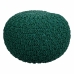 Puff Alexandra House Living Verde inchis polistiren 45 x 30 x 45 cm