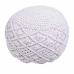 Puff Alexandra House Living Branco poliestireno 45 x 33 x 45 cm