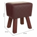 Banqueta Alexandra House Living PVC Madeira MDF 30 x 47 x 36 cm