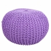 Pouf Alexandra House Living Violet polystyrène 45 x 30 x 45 cm