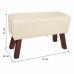 Stolička Alexandra House Living PVC Drevo MDF 30 x 47 x 72 cm