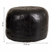 Pouffe Alexandra House Living Black Leather 48 x 35 x 48 cm