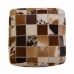 Puff Alexandra House Living Pelle 40 x 40 x 40 cm