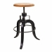 Tabouret Alexandra House Living Marron Noir Fer Bois de manguier 48 x 54 x 48 cm