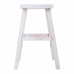 Sgabello Alexandra House Living Bianco Pino 25 x 50 x 35 cm