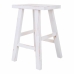 Banqueta Alexandra House Living Branco Pinheiro 25 x 50 x 35 cm