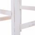 Banqueta Alexandra House Living Branco Pinheiro 25 x 50 x 35 cm