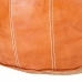 Pouf Alexandra House Living Marron Clair Cuir 48 x 35 x 48 cm