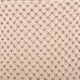 Banqueta Alexandra House Living Creme Bambu Esponja Madeira MDF 45 x 45 x 45 cm