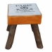 Tabouret Alexandra House Living Bois de manguier 44 x 45 x 44 cm