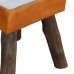 Tabouret Alexandra House Living Bois de manguier 44 x 45 x 44 cm