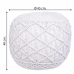 Pouf Alexandra House Living Blanc polystyrène 45 x 40 x 45 cm