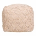 Pouf Alexandra House Living Crème polystyrène 45 x 40 x 45 cm