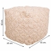 Pouf Alexandra House Living Crème polystyrène 45 x 40 x 45 cm