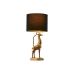 Bordlampe Home ESPRIT Svart Gyllen 20 x 20 x 53 cm