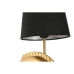 Muurlamp Home ESPRIT Zwart Gouden Paard 220 V 18 x 21,5 x 50,5 cm (2 Stuks)