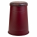 Stool Alexandra House Living Red Polyurethane Metal Particleboard 47 x 27 x 33 cm