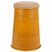 Tabouret Alexandra House Living Orange Toile à sac Métal Éponge Bois MDF 47 x 27 x 33 cm